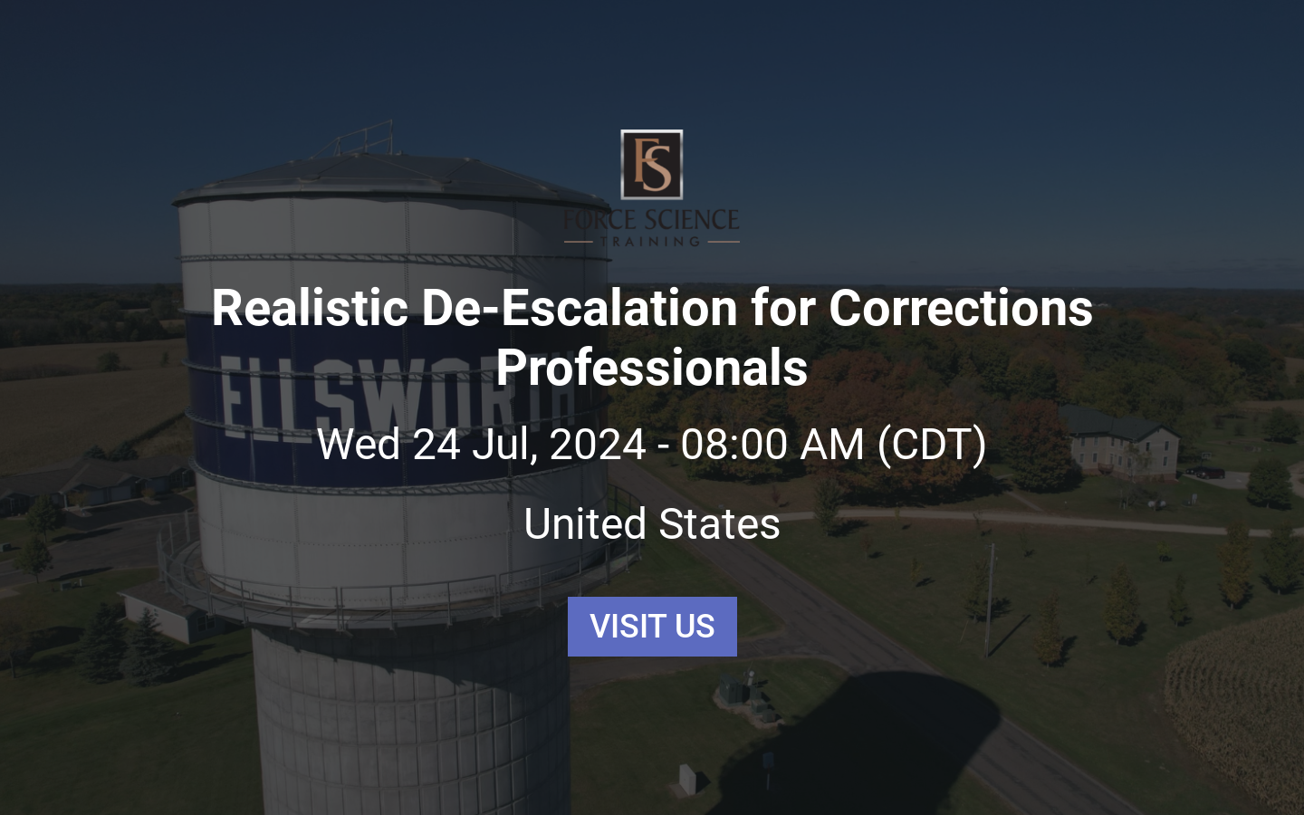 Realistic De-Escalation for Corrections Professionals