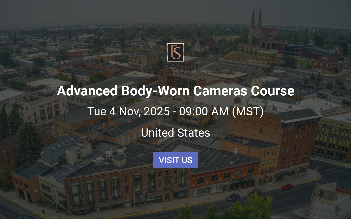 Advanced Body-Worn Cameras Course